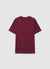 Plain-colour crew neck T-shirt