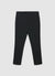 Pantalon de tailleur avec pli marqué et détails en satin