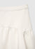 Plain flared midi circle skirt