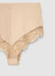High-waisted shaping briefs with lace