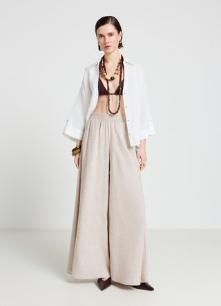 Leggings with elasticated waistband