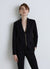 Jacket with zip and lapels
