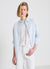 Camicia a righe misto lino