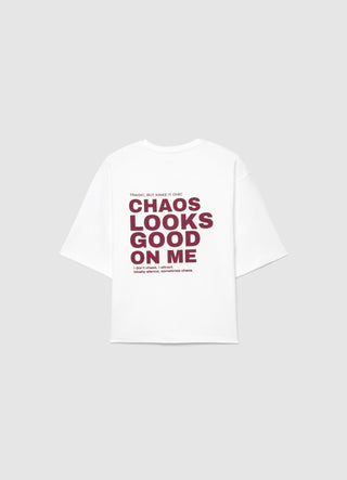 Oversized T-shirt with writing