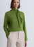 T-shirt with knotted neckline
