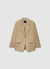 Single-breasted jacket with one button