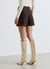 Gonna-pantalone mini a spigata