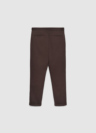 Chino trousers with waist buttons