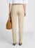 Cigarette trousers in cotton sateen