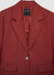 Single-breasted jacket with flap pockets
