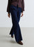 Jeans a zampa con nervature