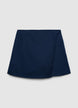 Jupe-pantalon portefeuille unie - XS