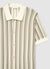 Striped knit shirt