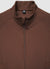 Felpa sportiva con zip e collo alto