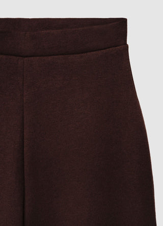 Pantaloni palazzo soft a tinta unita