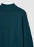 Maglia con collo perkins a tinta unita