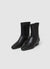 Stivaletti bassi con zip laterale