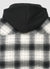 Camicia con cappuccio a quadri
