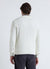 Crew neck cable knit sweater