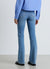 Mid-rise bootcut jeans