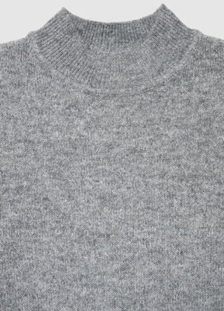 Einfarbiger Rollkragenpullover