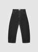 Einfarbige Barrel-Hosen - 8-9
