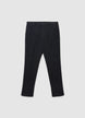 Pantaloni straight a microfantasia - 44