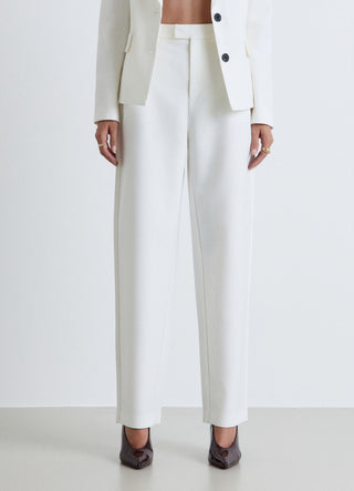 Solid colour baggy trousers