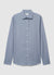 Chemise classique en lin mélangé