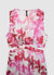 Vestito lungo con cut-out e stampa floreale