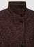 Cappotto con collo imbuto e cintura