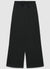 Plain-coloured palazzo gym trousers