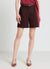 Shorts bermuda sartoriali a tinta unita