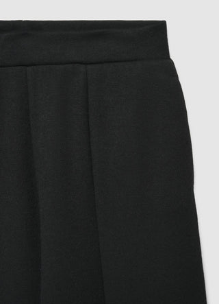 Solid-colour balloon track pants