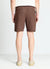 Linen blend Bermuda shorts