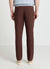 Pantaloni chino misto lino