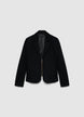Veste avec fermeture éclair et revers - XS