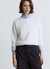 Basic crew neck sweatshirt in solid colour