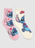 Pack 2 calze con stampa Stitch