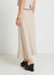 Long flared skirt in a solid colour