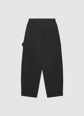 Solid colour balloon worker trousers