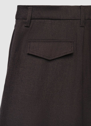 Shorts bermuda con pinces