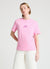 T-shirt avec inscription et broderie
