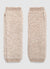 Knitted arm warmers with sequins