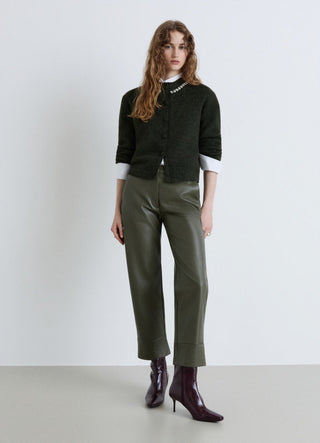Cardigan avec col bijou et boutons