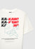 T-shirt over con stampa Brawl