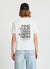 T-shirt with printed writing