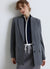 Blazer jacket with a back vent
