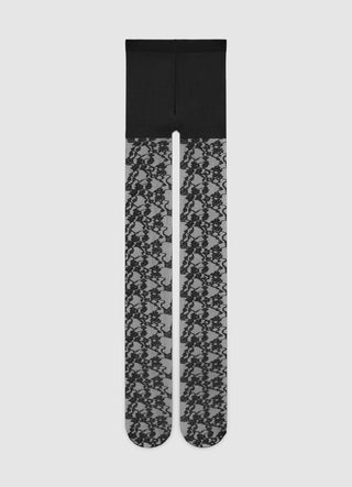 Collant in pizzo