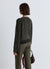 Crew neck jumper with raglan sleeves